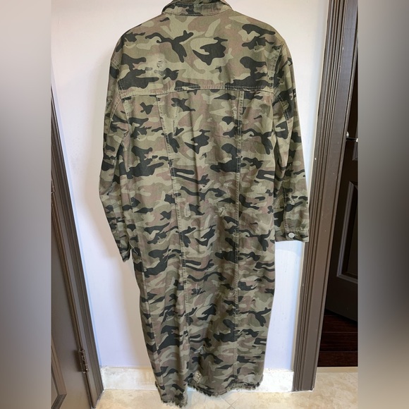 Camouflage Jean Coat - Picture 2 of 3